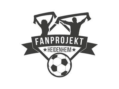 Logoerstellung und diverse Designs gab es für das Fanprojekt Heidenheim.